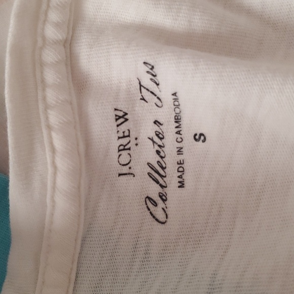 J Crew Small Collector Tees Paris cozy soft cute t shirt short sleeve - Picture 6 of 7